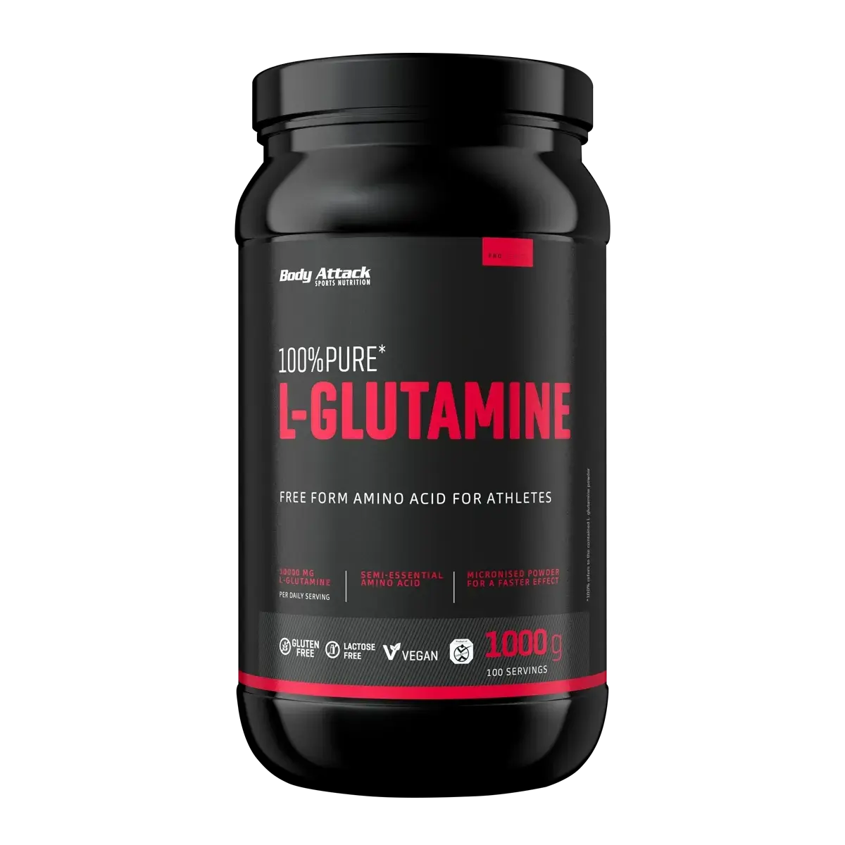 100% Pure L-Glutamine 1000g