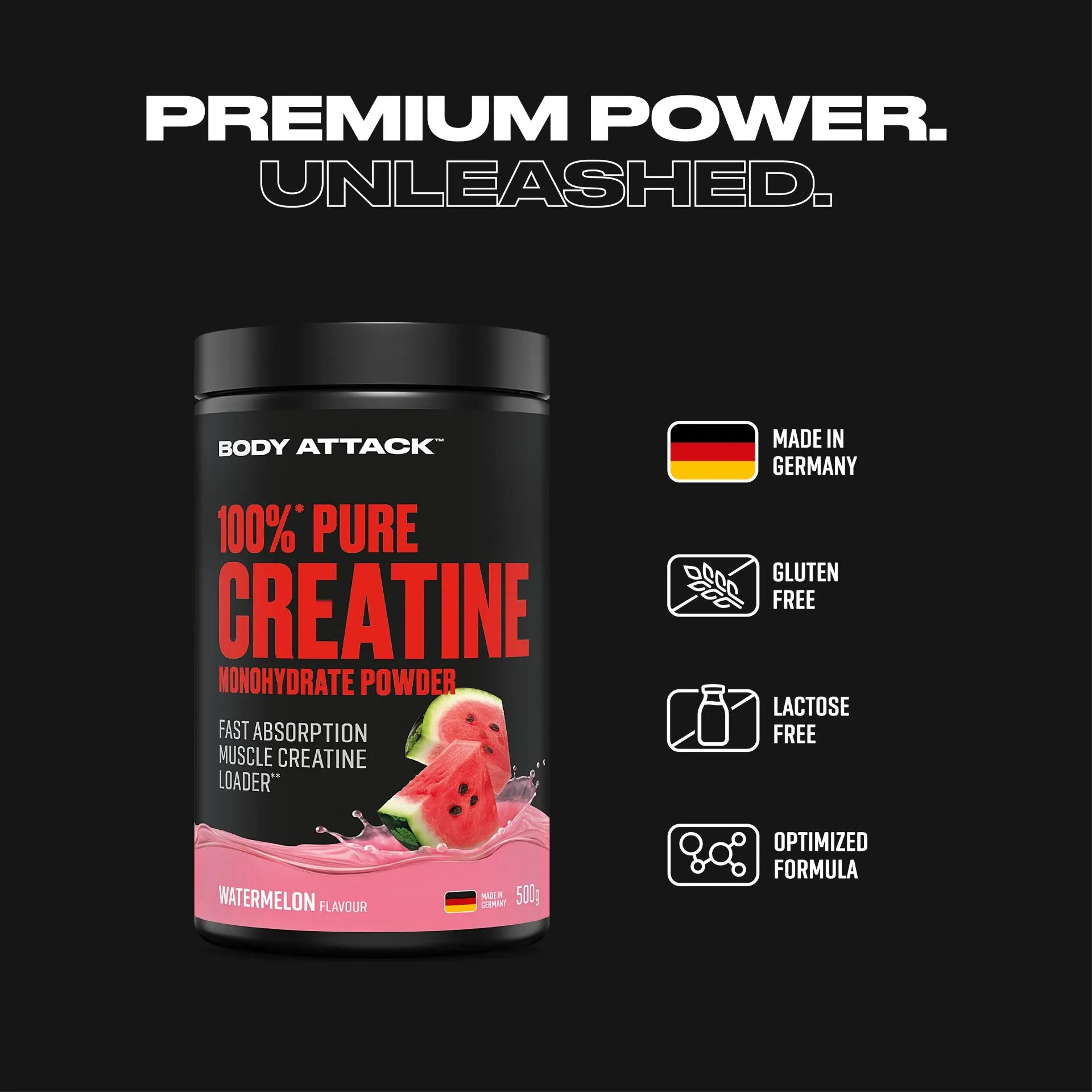 100% Creatine Monohydrate Flavored 500g