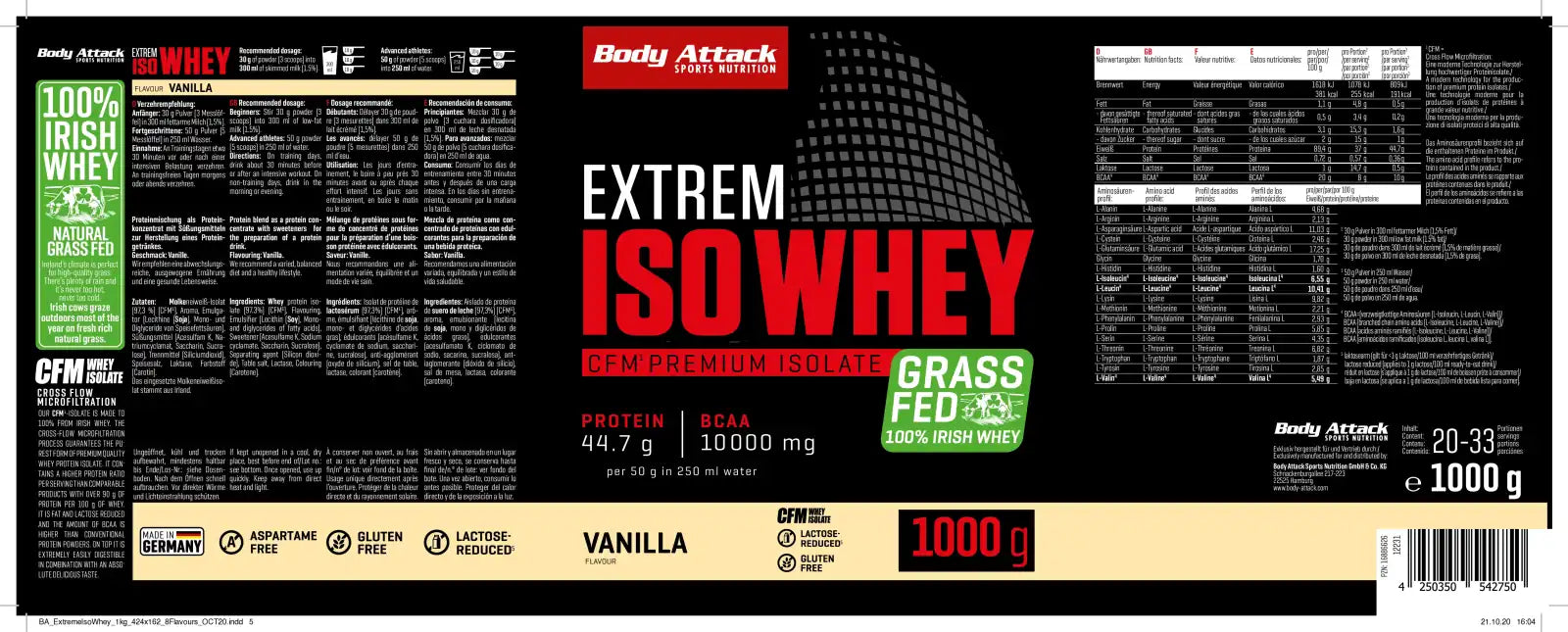 Extreme Iso Whey 1000g