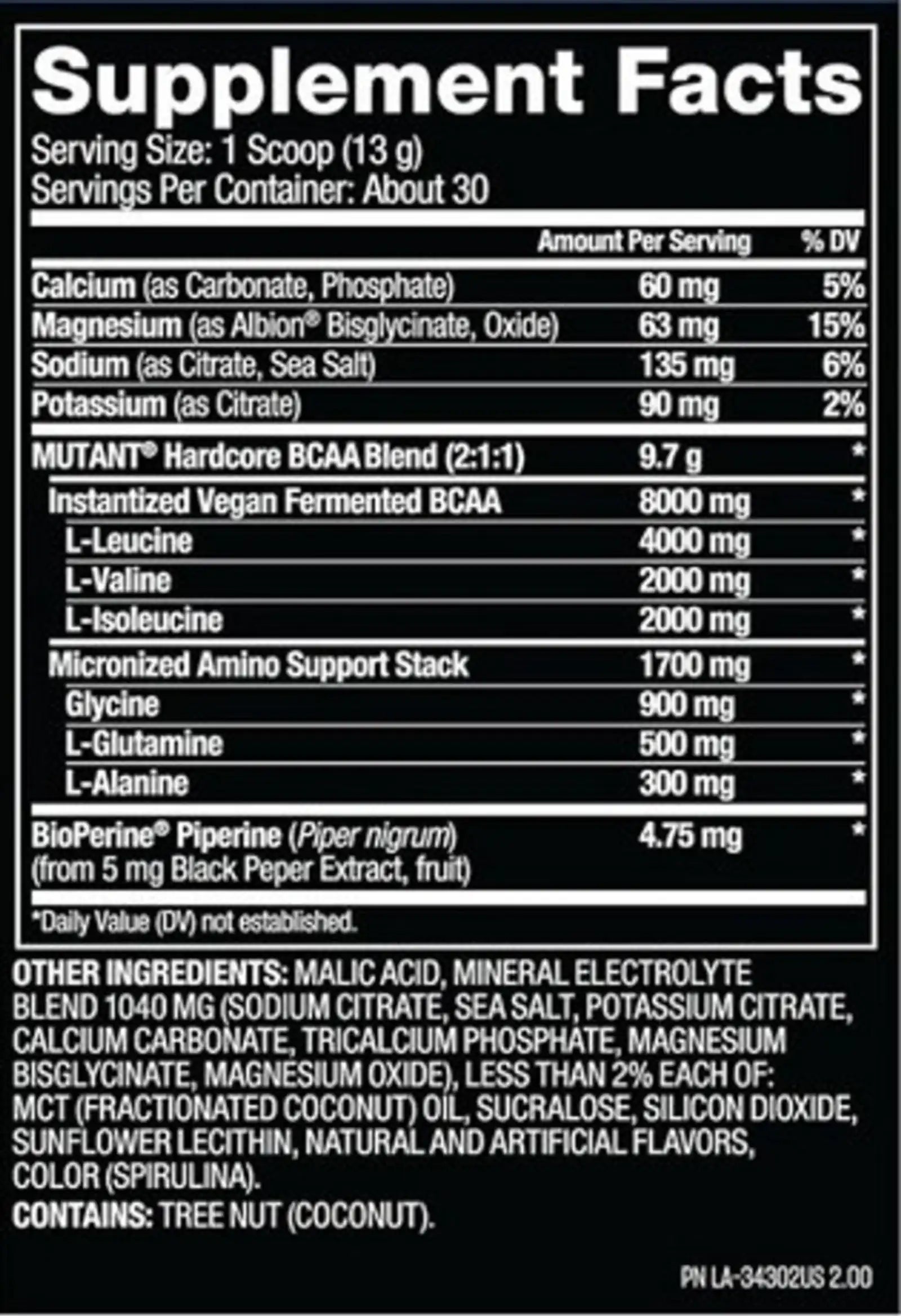 Hardcore BCAA 390g