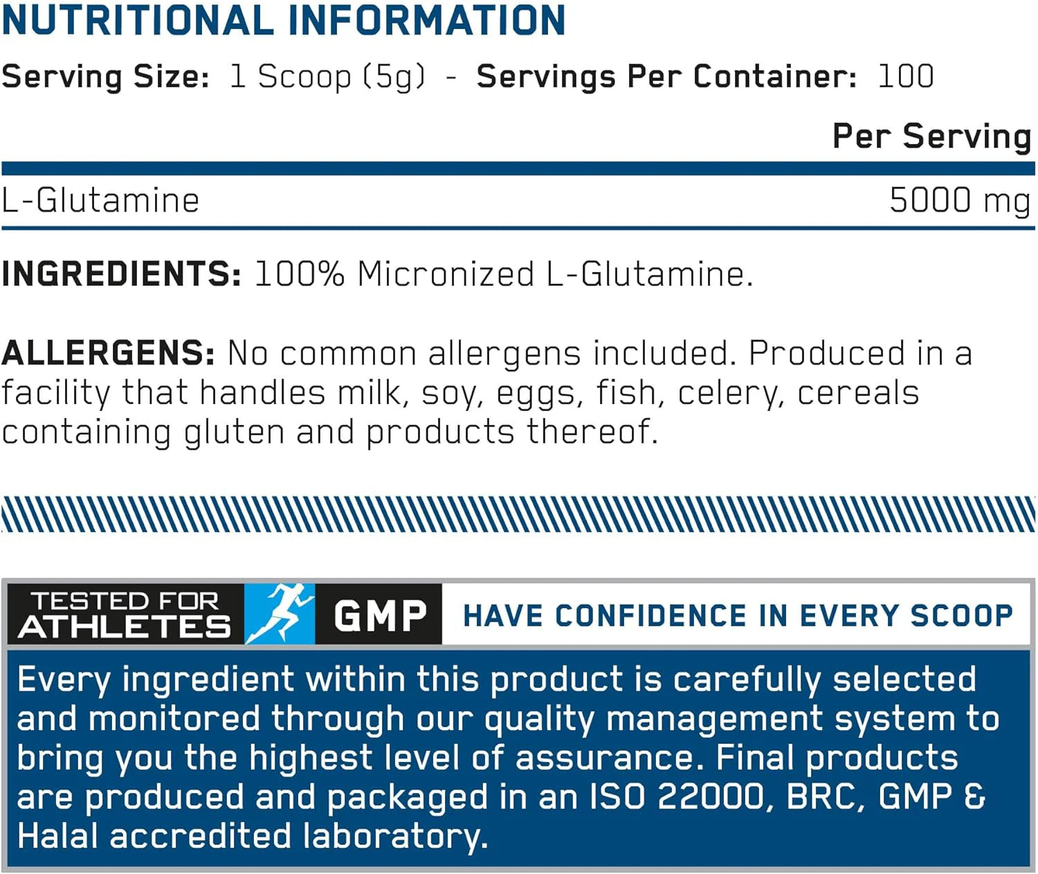 L-Glutamine Powder 500g